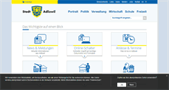 Desktop Screenshot of adliswil.ch